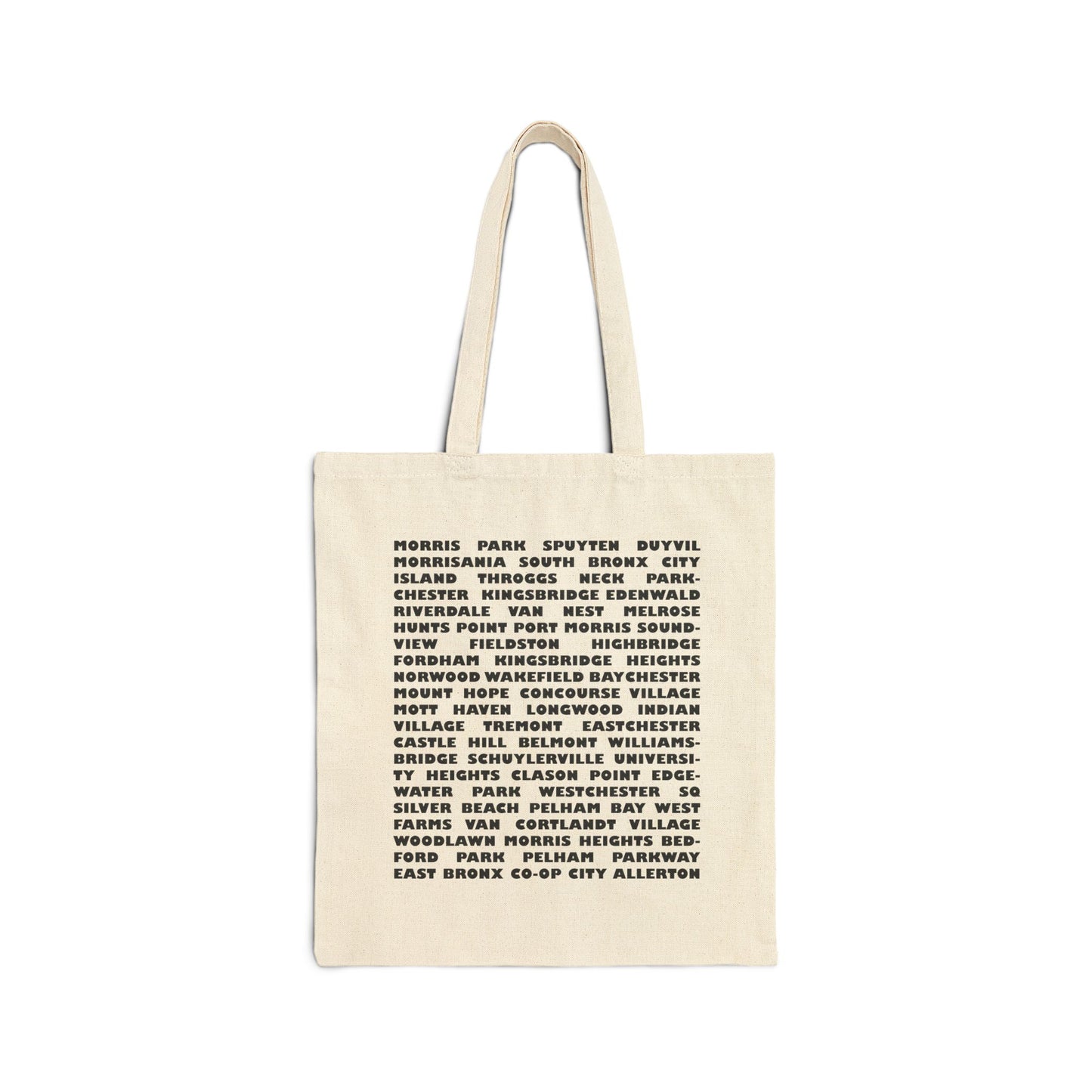 Bronx Strong Cotton Canvas Tote Bag