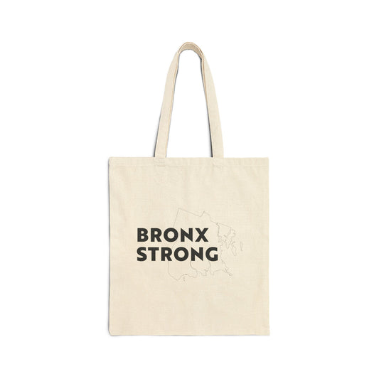 Bronx Strong Cotton Canvas Tote Bag